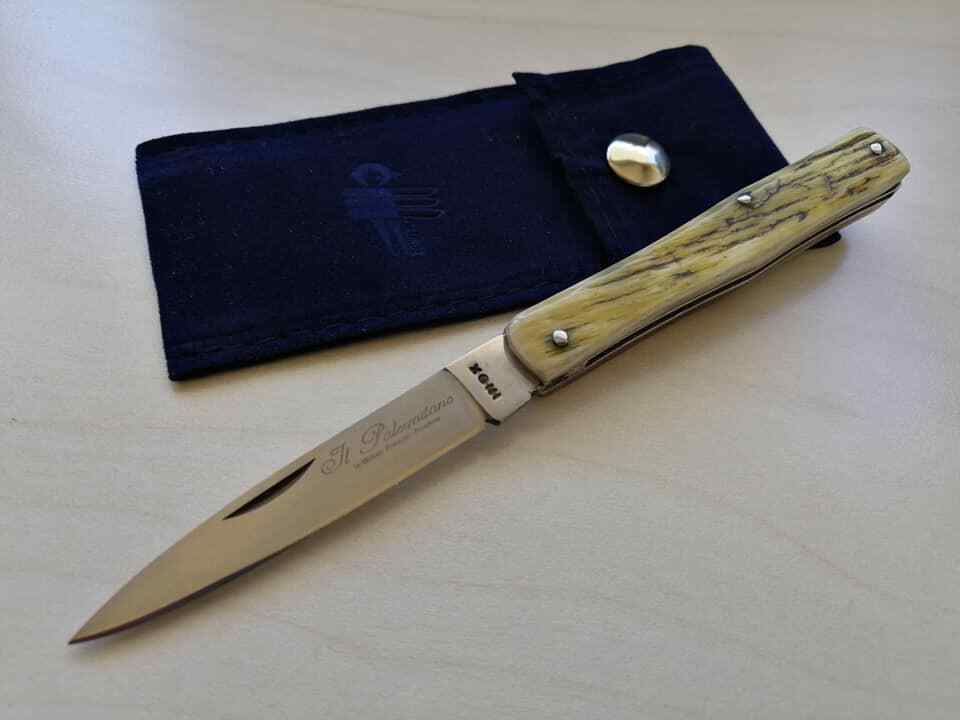 Coltello Tradizionale Palermitano 15cm corno antico knife