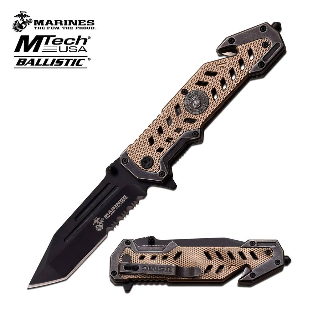 Coltello apertura assistita MTECH US Marine Spring Assisted Official  MA-1052DT